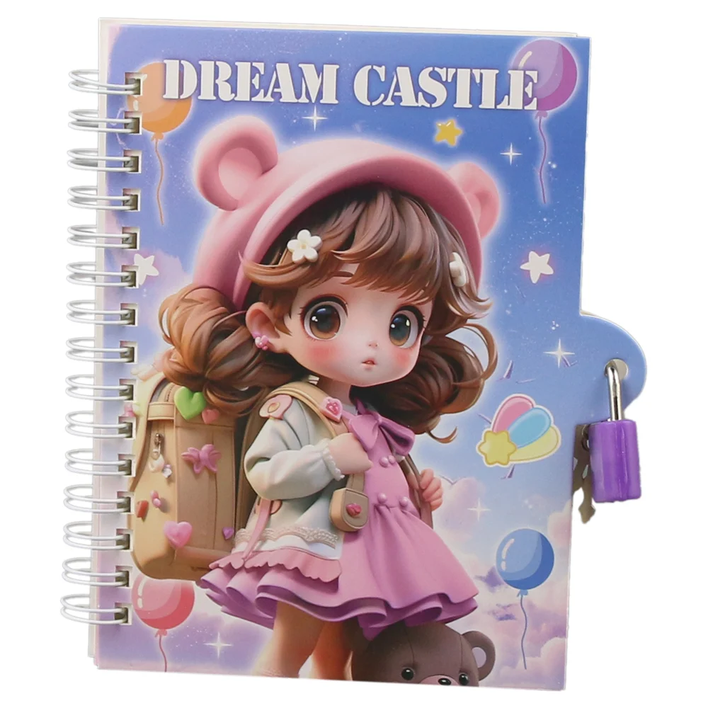 Agenda cu lacat 12x14.5 cm Dream Castle [3]