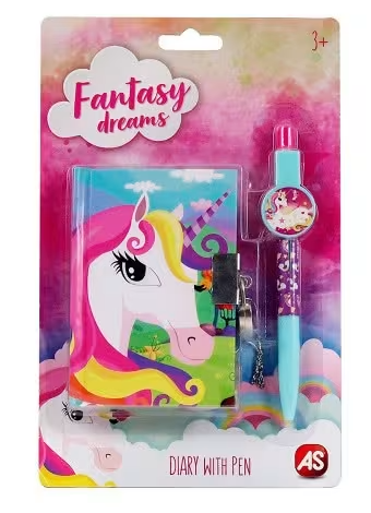 Jurnal cu lacat si pix AS Kawaii Dreams Fantasy Dreams 2 modele [3]