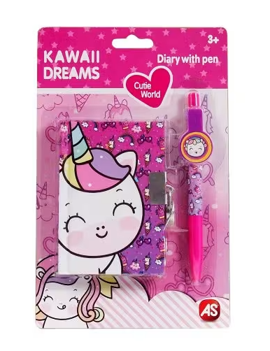 Jurnal cu lacat si pix AS Kawaii Dreams Fantasy Dreams 2 modele [4]