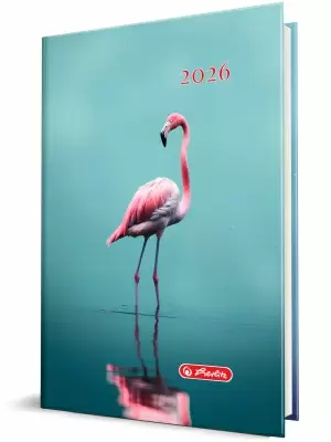 Agenda datata 2026 A5 352pg Motive Flamingo Herlitz [1]