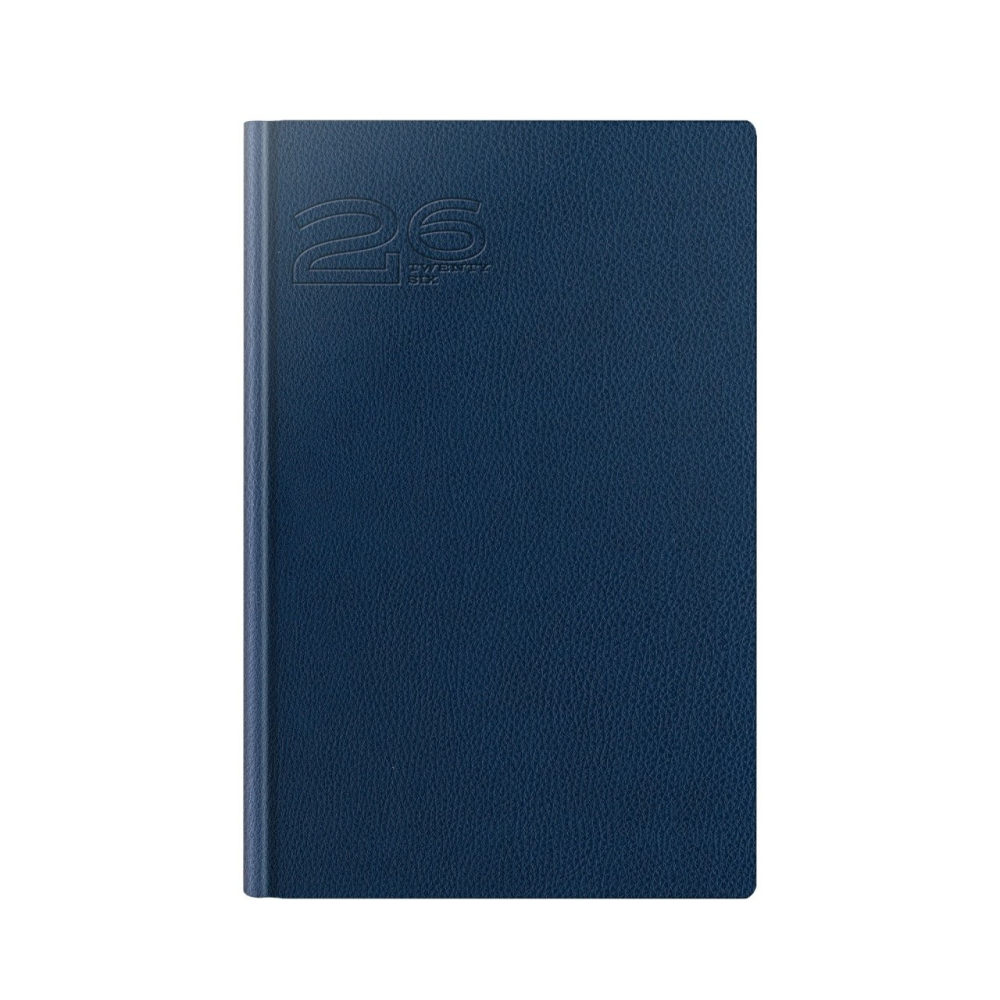 Agenda datata 2026 A5 bleumarin 352 pagini Premium Deluxe Loreto [1]