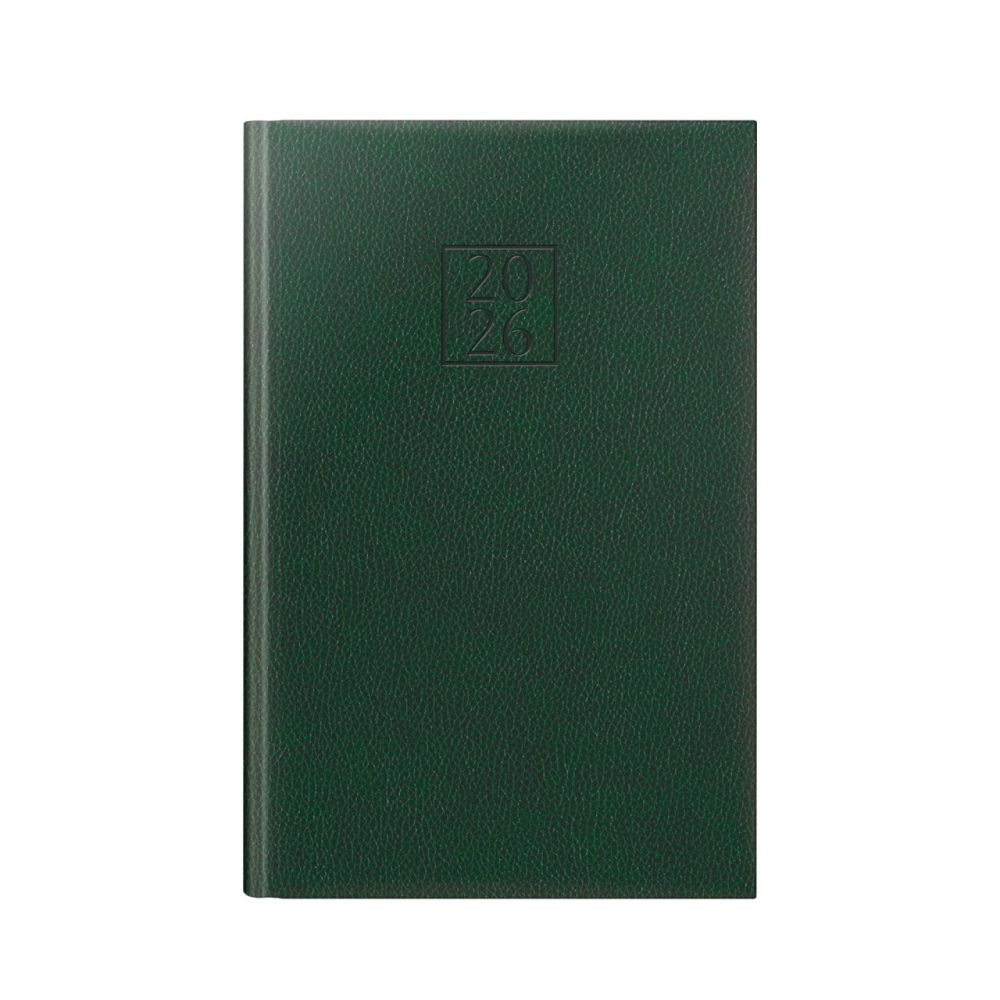 Agenda datata 2026 A5 verde 352 pagini Edolo DeLuxe [1]