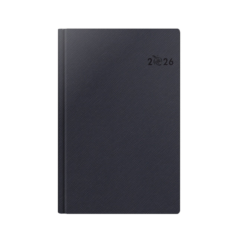 Agenda datata 2026 A5 albastru inchis 352 pagini Premium Deluxe Ortisei [1]
