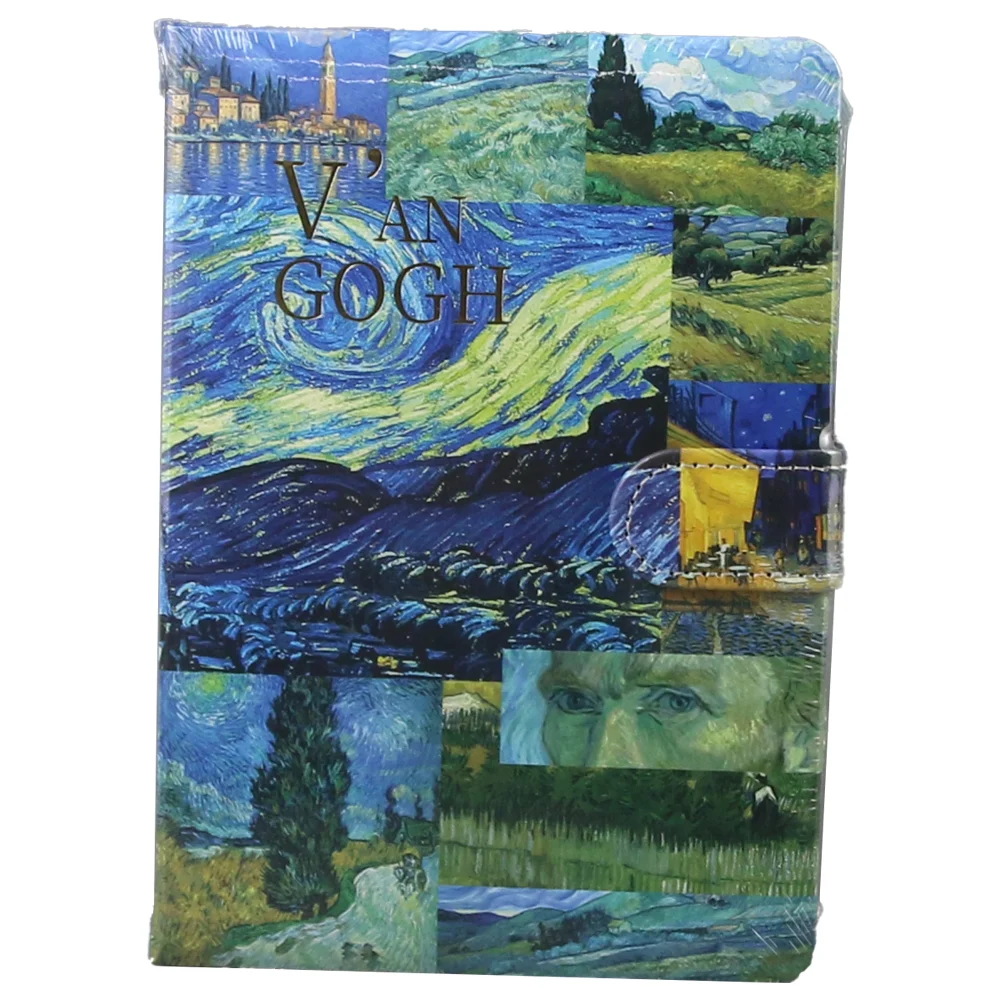 Agenda cu inchidere magnetica 13x17.5 cm Van Gogh Collage [3]