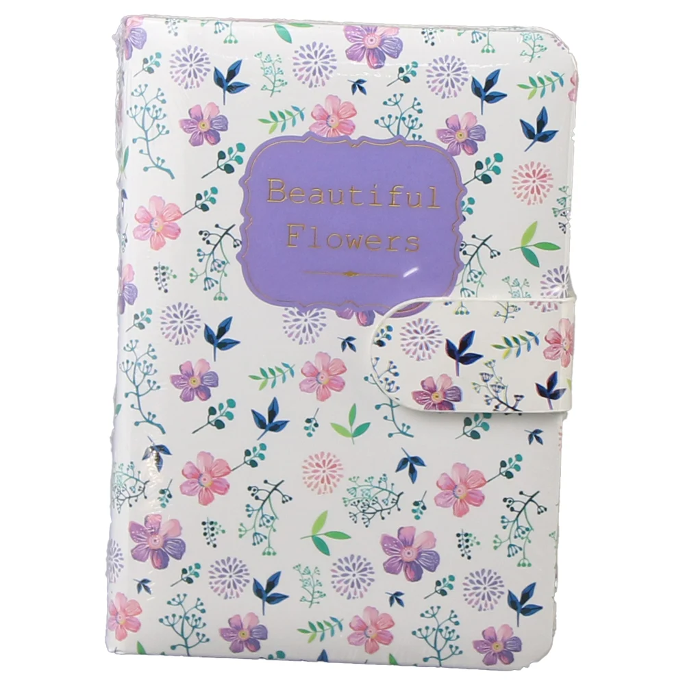 Agenda cu inchidere magnetica 9 x 13 cm culori diferite florale [2]