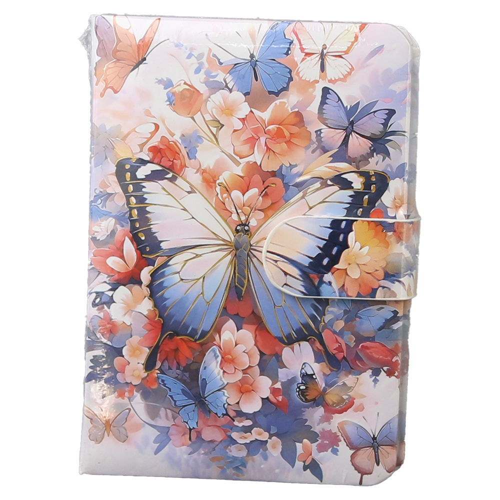 Agenda inchidere magnet 9x13 cm fluture modele diferite [4]