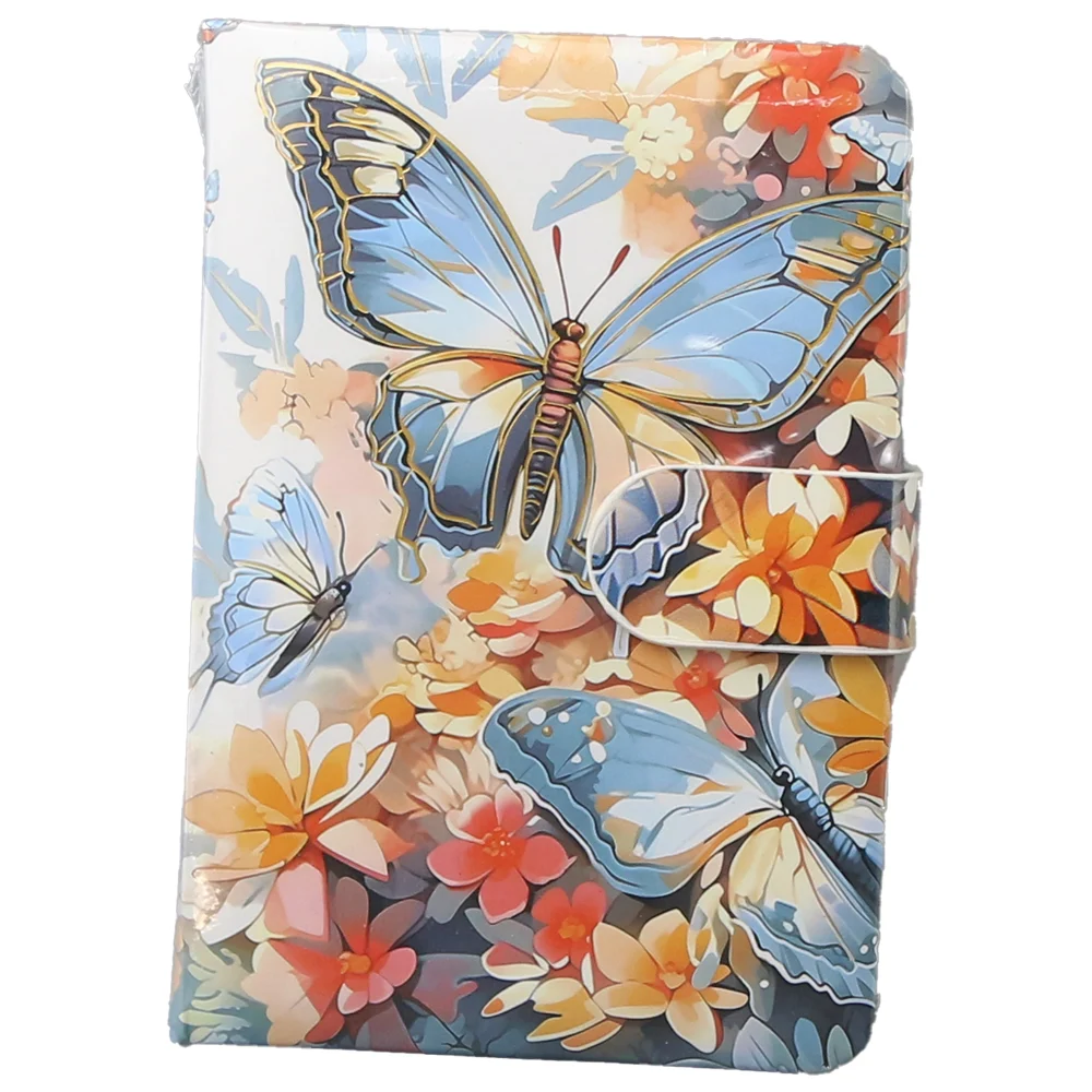 Agenda inchidere magnet 9x13 cm fluture modele diferite [3]