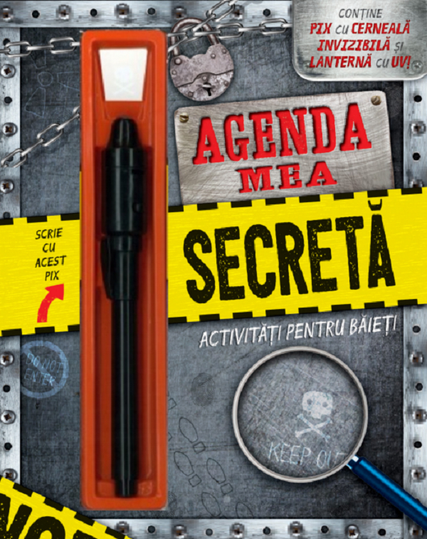 Agenda mea secreta. Activitati pentru baieti [1]