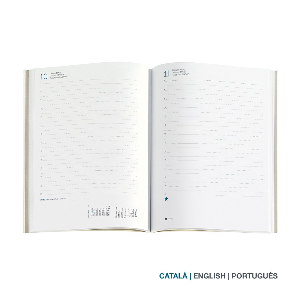 Agenda zilnica 2026 Colour Block Graphic Miquelrius 15.5 x 21.3 cm [2]