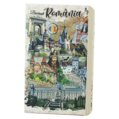 Agenda Souvenir Romania castele 9x14 cm [1]