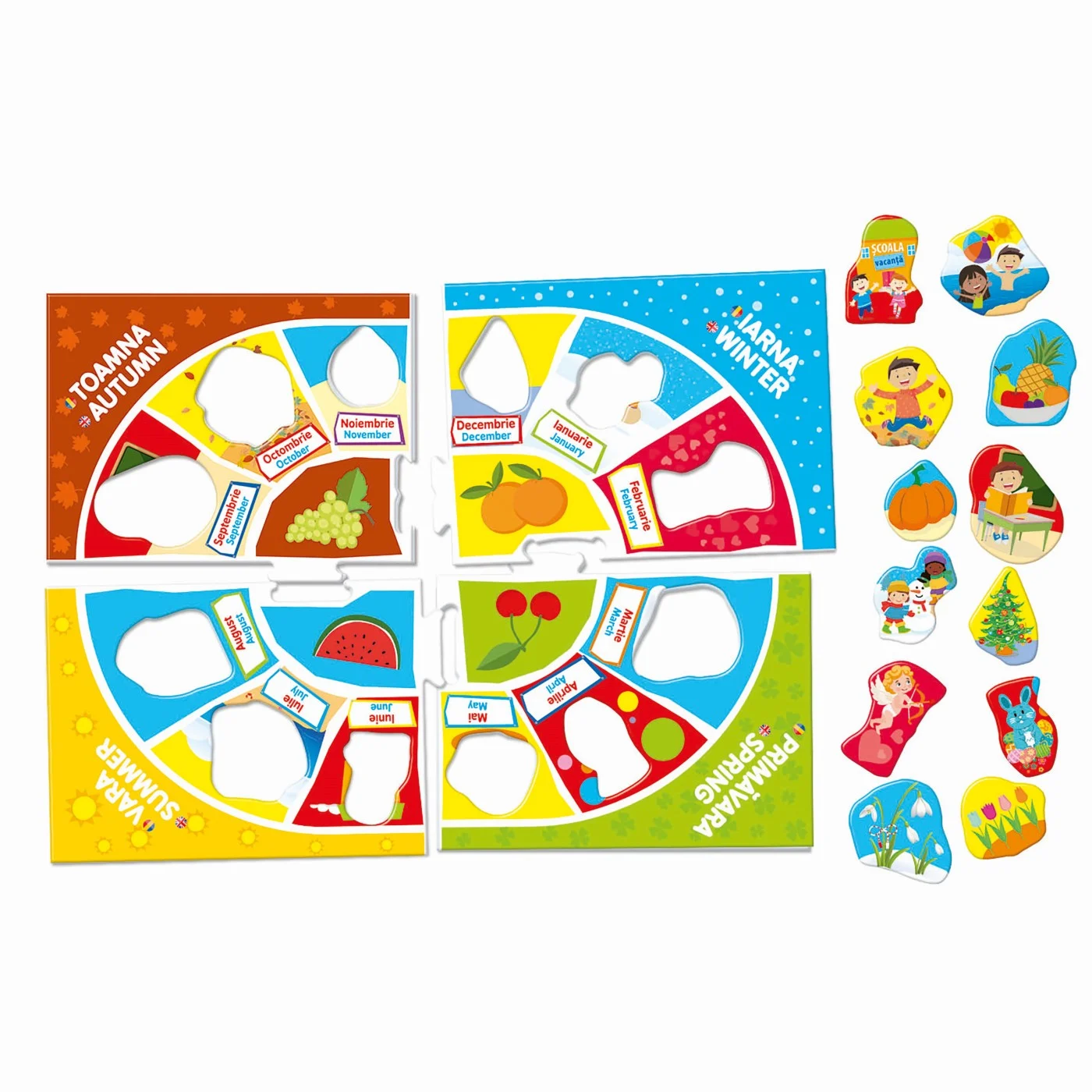 Joc educativ Agerino Luni si Anotimpuri AS 5 ani+ [2]