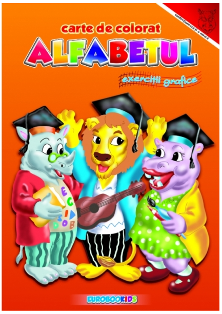 Alfabetul – Carte de colorat cu exercitii grafice [1]