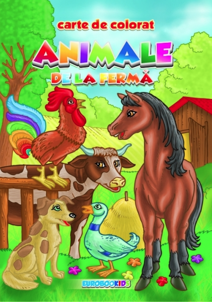 Animale de la ferma – carte de colorat [1]