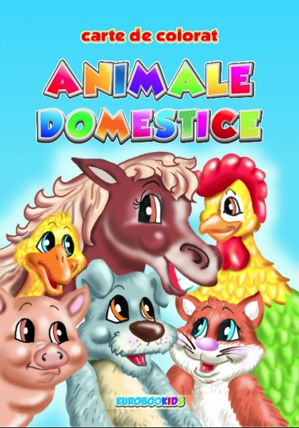 Animale domestice – carte de colorat [1]