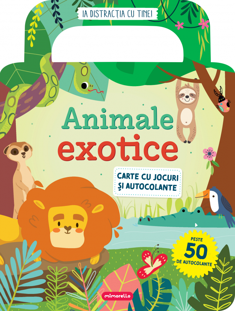 Animale exotice – Carte cu jocuri și autocolante [1]
