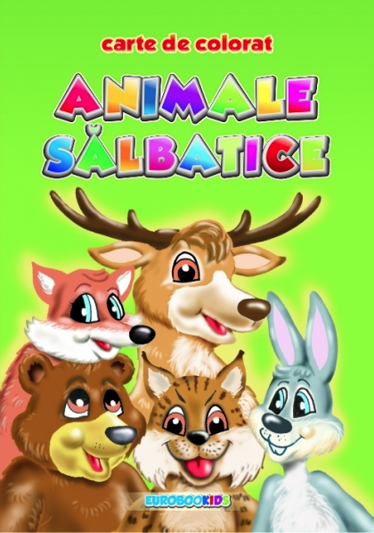 Animale salbatice – carte de colorat [1]