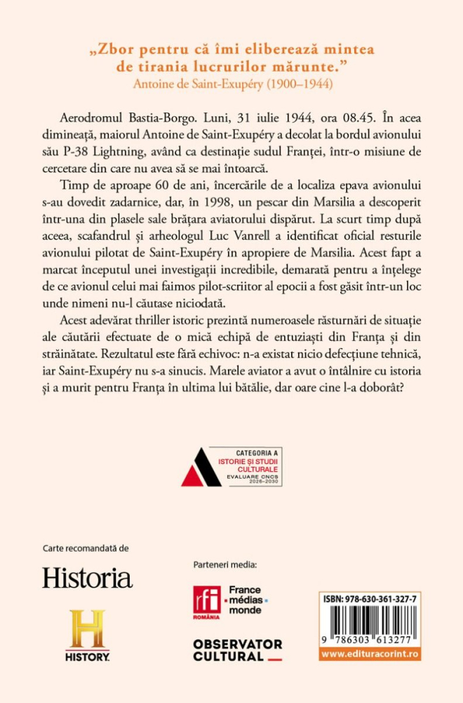 Antoine de Saint-Exupery: ultimul zbor - Jacques Pradel, Luc Vanrell [2]