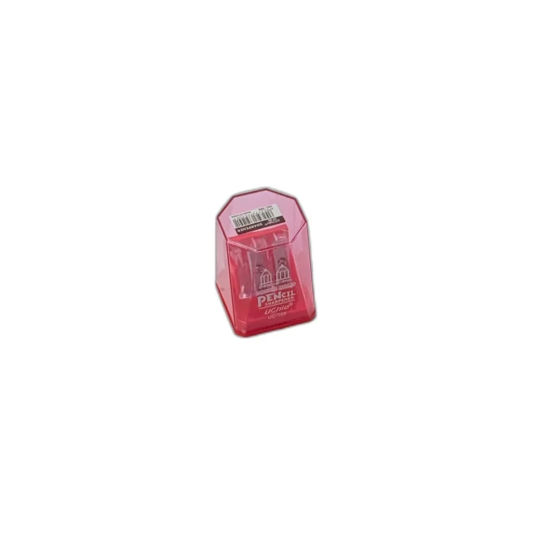 Ascutitoare dubla cu rezervor plastic transparent culori diferite [3]