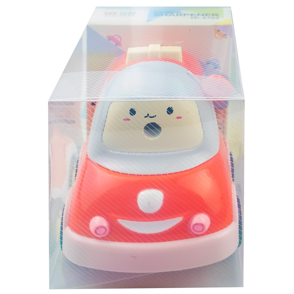 Ascutitoare cu manivela model masinuta 14x9x10 cm diverse culori [5]