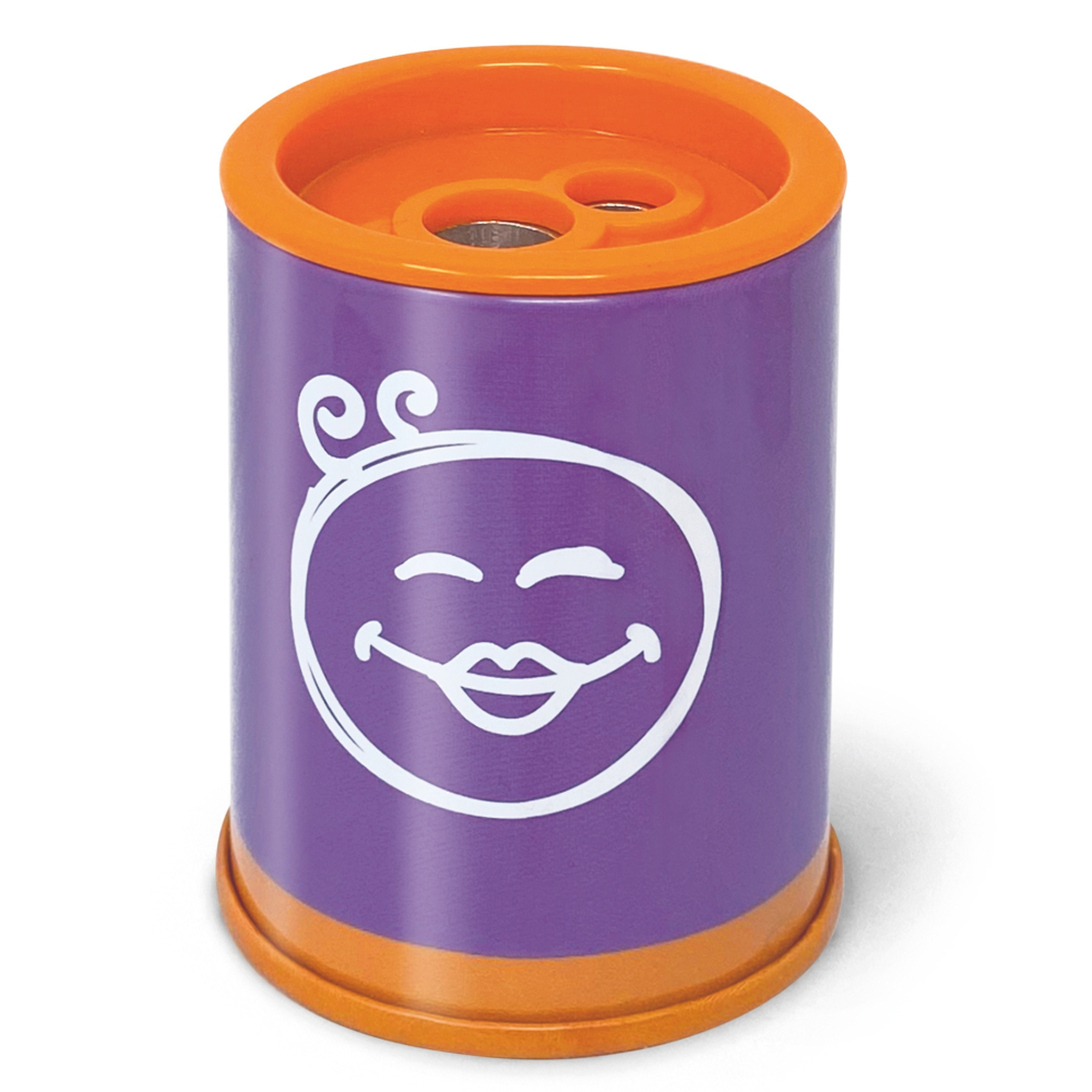 Ascutitoare de creion cu 2 gauri si container neon Lebez culori diferite [6]