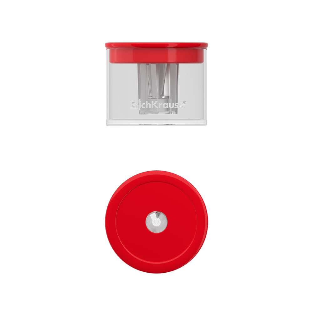 Ascutitoare din plastic ErichKrause S-Keg Neon cu recipient culori diferite 39 x 31 x 39 mm [3]