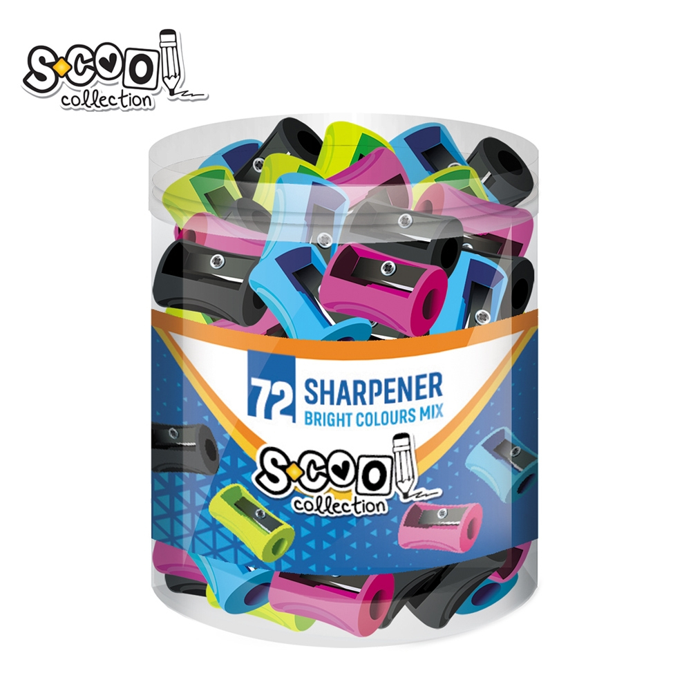 Ascutitoare mini 1.5x2.7 cm diverse culori S Cool Collection [3]