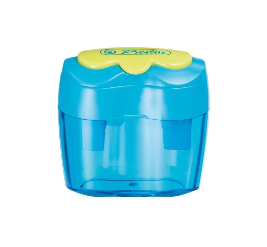 Ascutitoare dubla bicolora Herlitz cu container [3]