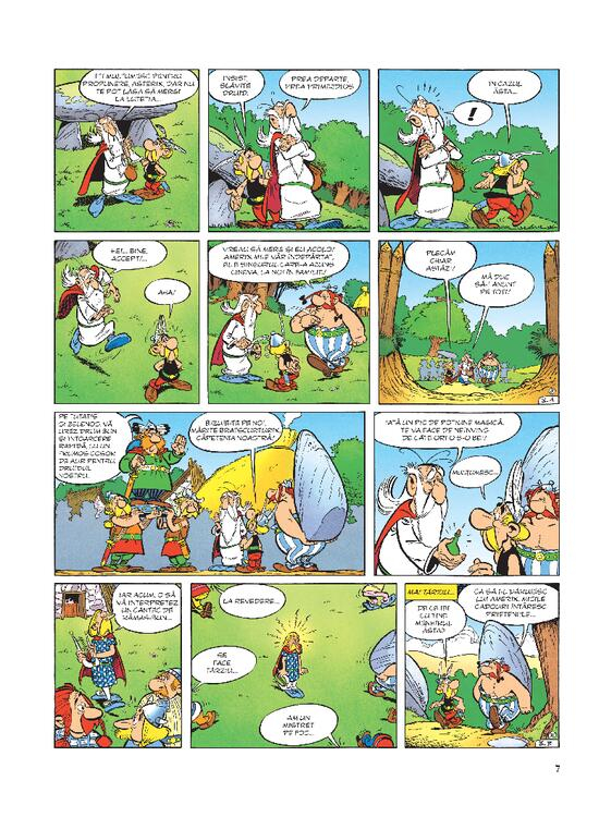 Asterix si cosorul de aur - Rene Goscinny [2]