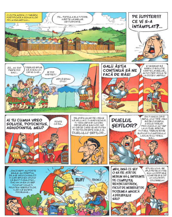 Asterix si duelul sefilor - Rene Goscinny [4]