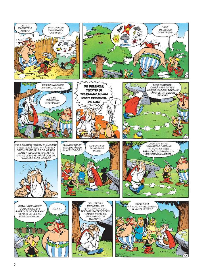 Asterix si Cosorul de aur - Rene Goscinny [4]