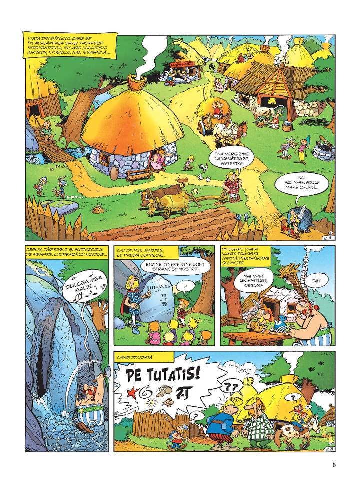 Asterix si Cosorul de aur - Rene Goscinny [3]