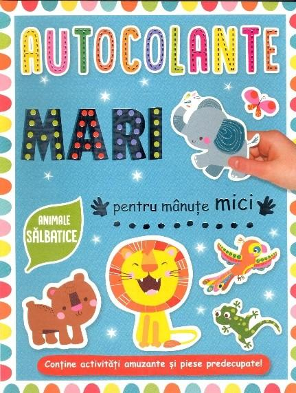 Animale salbatice Autocolante mari pentru manute mici [1]