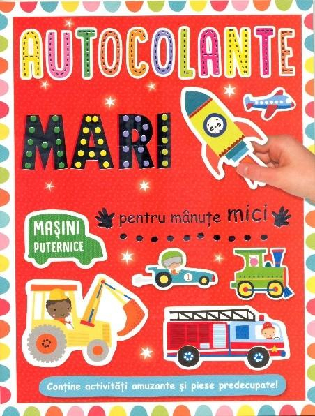 Masini puternice Autocolante mari pentru manute mici [1]