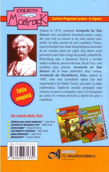 Aventurile lui Tom Sawyer – Mark Twain [2]