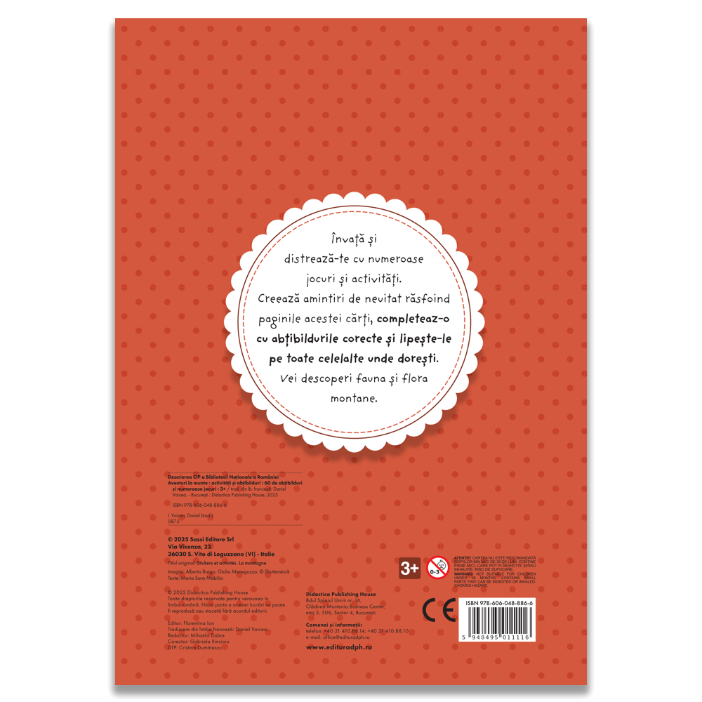 Aventuri la munte. Activitati si  abtibilduri [2]