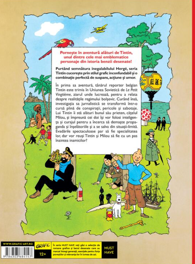 Aventurile lui Tintin. Tintin in tara sovietelor - Herge [2]