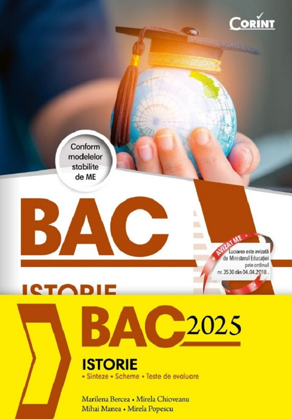 Bacalaureat 2025. Istorie - Mihai Manea, Mirela Chioveanu, Marilena Bercea, Mirela Popescu [1]