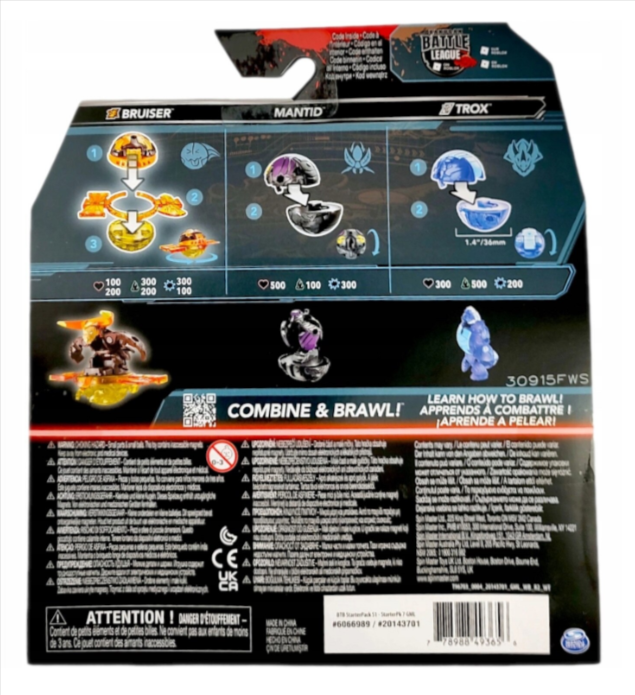 Figurine Bakugan Spin Master Pachet de start cu Atac Special [3]