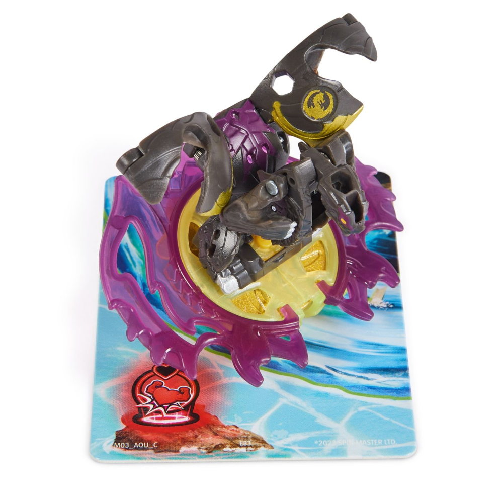 BAKUGAN STARTER PACK DRAGONOID TITANIUM HAMMERHEAD BUTTERCLAW [3]