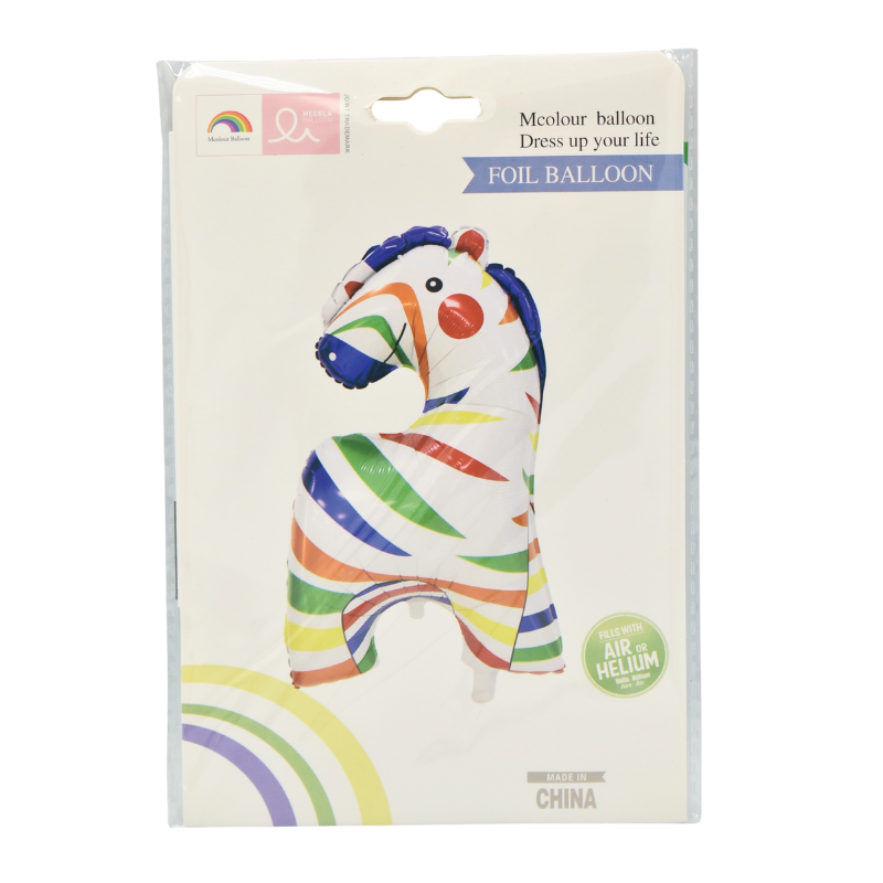 Balon folie figurina zebra [2]