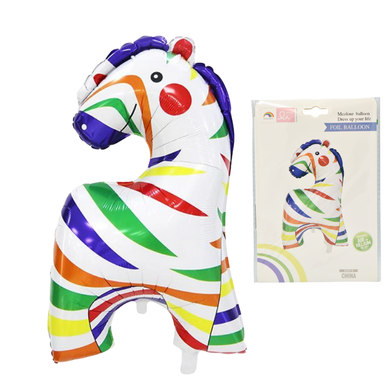 Balon folie figurina zebra [1]