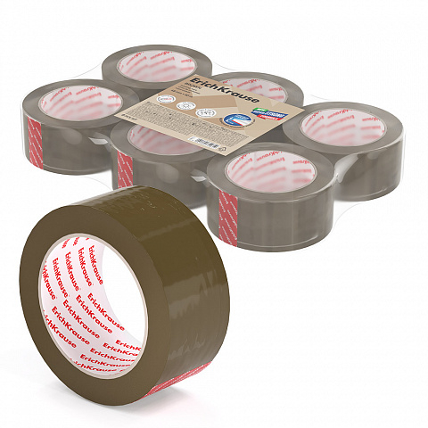 Banda de ambalare ErichKrause 48 mm x 50 m maro [2]