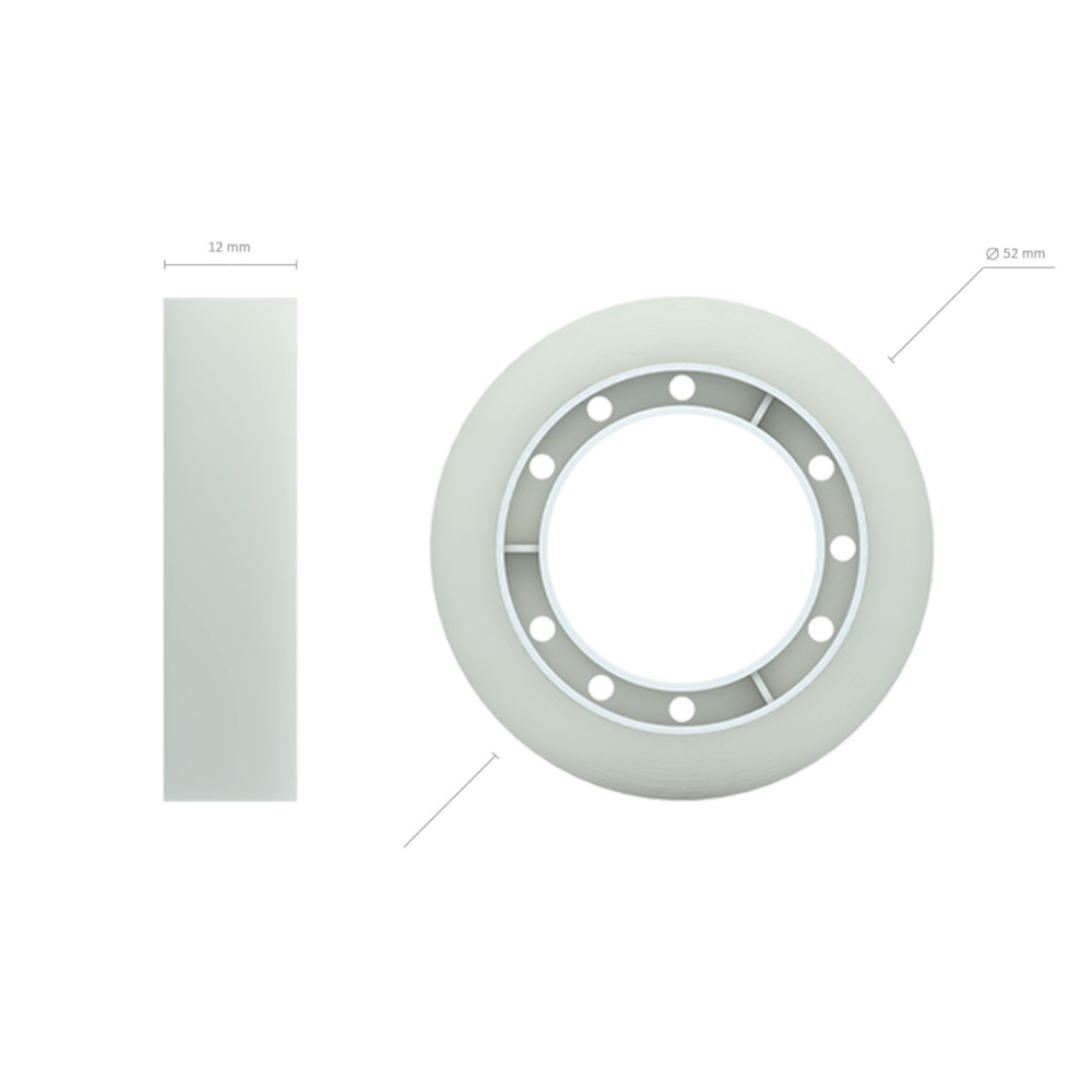 Banda adeziva ErichKrause Invisible 12 mm x 20 m transparenta [4]