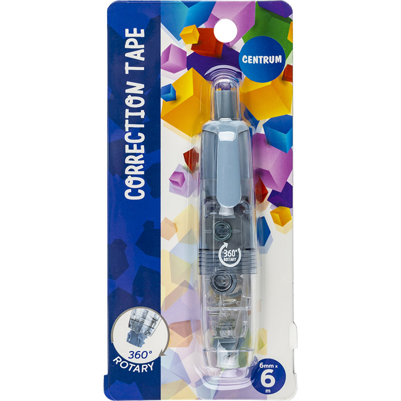 Banda corectoare 6 mm x 8 m varf retractabil Centrum [4]