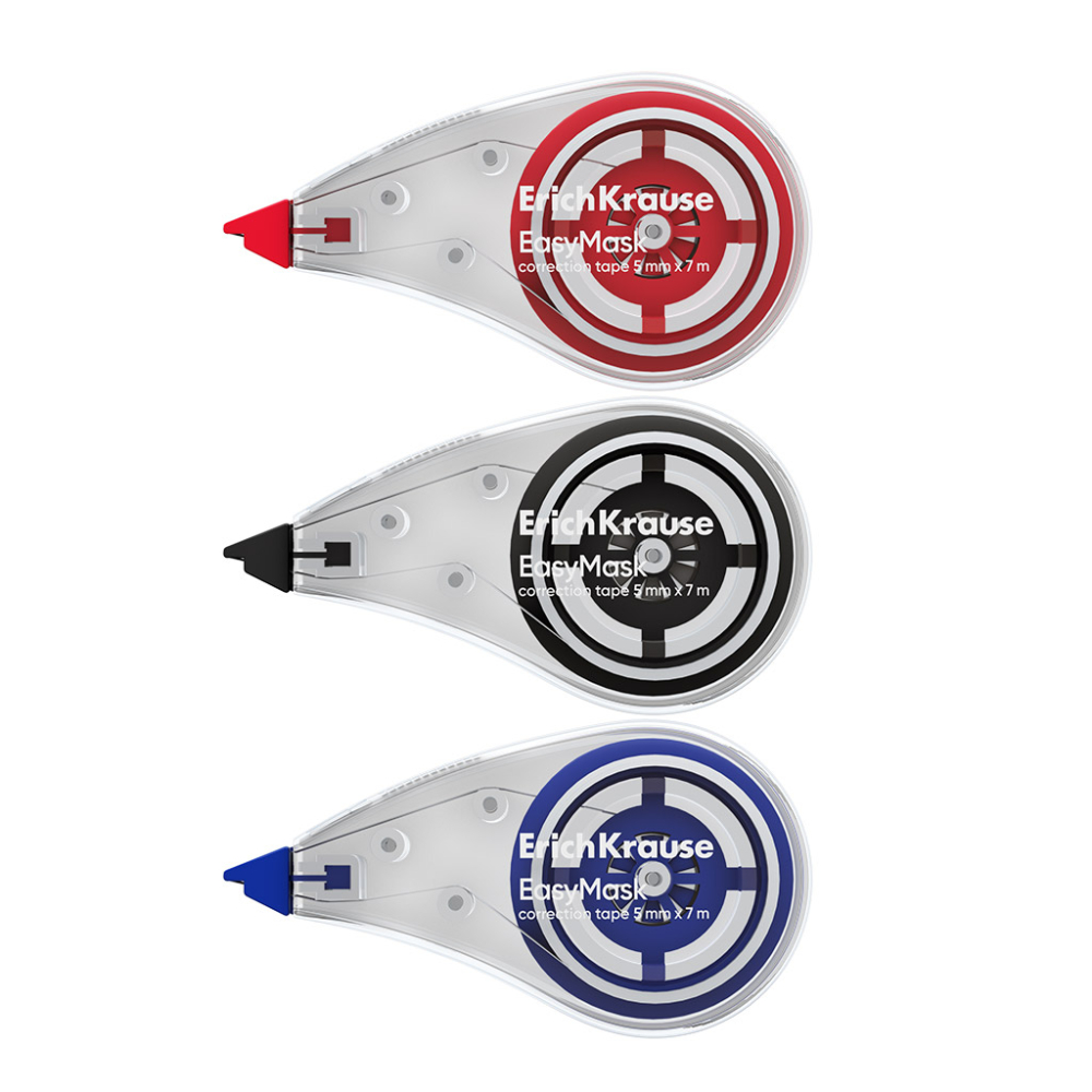 Banda corectoare ErichKrause EasyMask 5mm x 7m diverse culori [2]