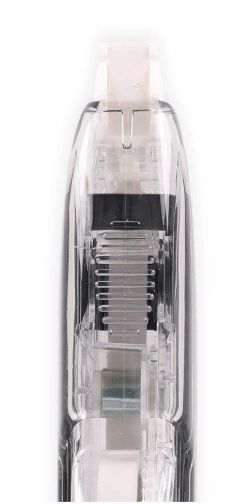 Banda corectoare cu mecanism 5mm x 8m negru Strigo [4]