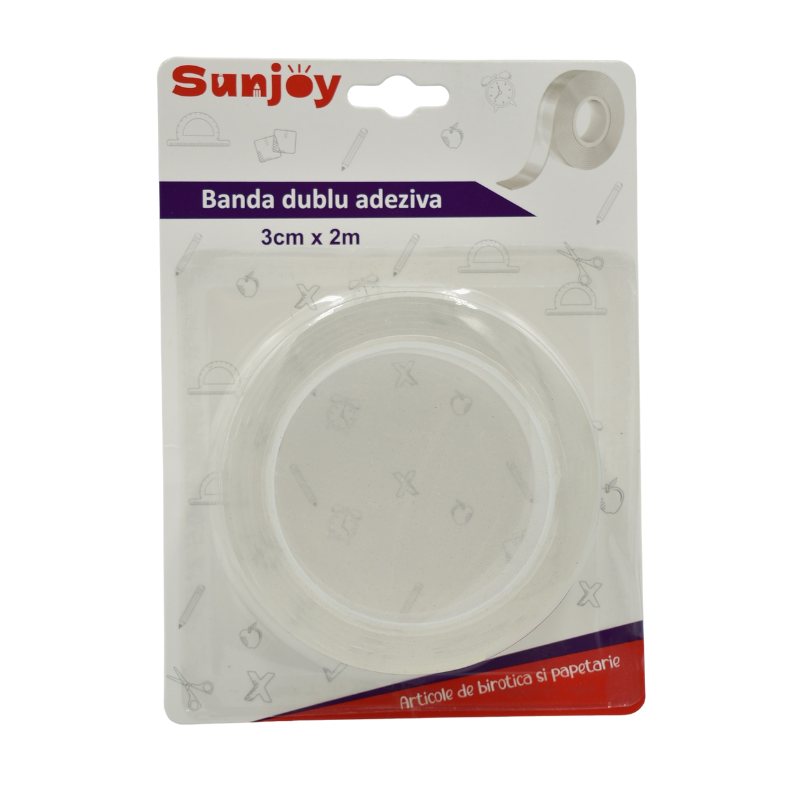 Banda dublu adeziva 3 cm x 2 m Sunjoy [1]