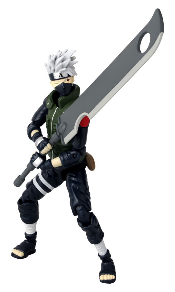 BANDAI FIGURINA  NARUTO SHIPPUDEN HATAKE KAKASHI FOURTH GREAT NINJA WAR   16.5CM [5]