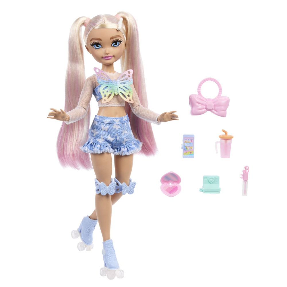 BARBIE DREAM BESTIES PAPUSA BARBIE PETRECERE PE ROLE [2]