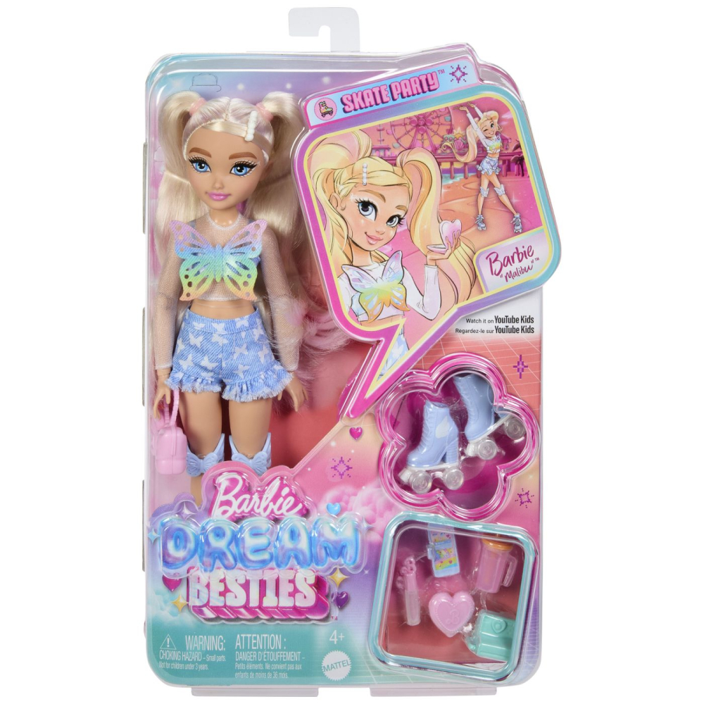 BARBIE DREAM BESTIES PAPUSA BARBIE PETRECERE PE ROLE [1]